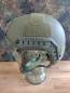 Combat Helmet type FAST, olive green, size XL, with German test report