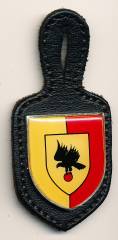 Pocket Badge Observation Battalion 23 STADTALLENDORF, printed, used, Wawersich
