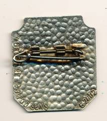 Abzeichen Frankreich 122. Regiment d'Infanterie CAMP DE LARZAC, G2002, Delsart