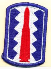 Aufnäher 197th Infantry Brigade, farbig