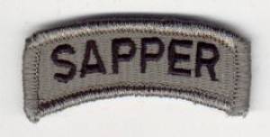 Aufnäher ACU SAPPER Schriftzug