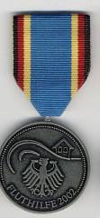 Deutschland Medaille Fluthilfe 2002