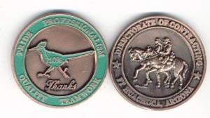 Coin Fort Huachuca Directorate of Contracting 40 mm
