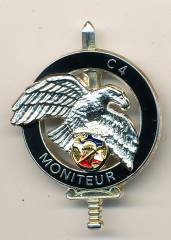 Abzeichen Frankreich Commando C4 Moniteur, Boussemart