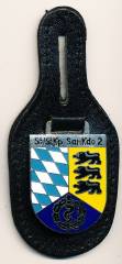 Pocket Badge HQ/HQ Co Medical Brigade 2 ULM, hard enamel, no hallmark