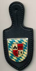 Pocket Badge Bundeswehr Fachschulkompanie REGENSBURG, printed, Wawersich