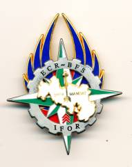 Metal Badge France IFOR ECR-BFS - 3. Mandat - Boussemart