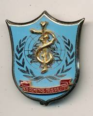 Abzeichen Frankreich UNIFIL Sanitäter FINUL Libanon, Emaille, Nadel, Delsart