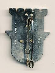 Abzeichen Frankreich 17. RGP, 3. Compagnie, Libanon 1981, Delsart