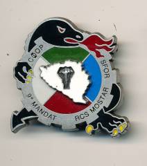 Abzeichen Frankreich SFOR RCS MOSTAR, 9. Mandat, Delsart