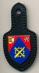 Brustanhänger Instandsetzungsbataillon 143 BOOSTEDT, Kaltemaille, Stacheln, Hummel