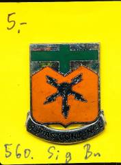 Unit Crest 560th Signal Battalion, Stacheln, N.S. Meyer