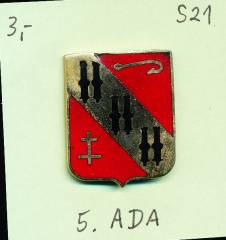 Unit Crest 5th Air Defense Artillery, Stacheln, S21