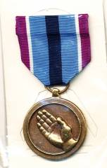 US Humanitarian Service Medal, Originalgröße, ohne Ribbon