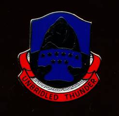 Unit Crest 63rd Aviation Brigade, Stacheln, IOH