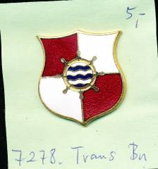 Unit Crest 7278th Transportation Battalion, Stacheln, 9M