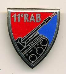 Abzeichen Frankreich 11. Regiment d'Artillerie Blindée OFFENBURG, G1850, Drago