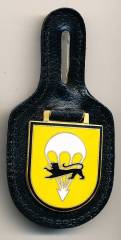 Pocket Badge Airborne Infantry Battalion 271 ISERLOHN, thin border, Zinn