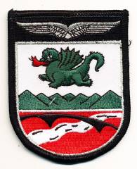 Patch Federal Police Aviation Wing WEST 2nd type, no inscription, no velcro