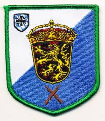 Patch 11./Home Defense Regiment 1 (HSchKp DONAUPFALZ), color, with velcro