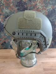 Combat Helmet type FAST, olive green, size XL, with German test report