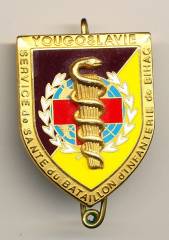 Abzeichen Frankreich Service de Sante, Bataillon d'Infanterie BIHAC, Fraisse, # 112