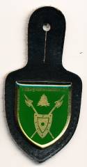 Brustanhänger Panzergrenadierbataillon 111, gedruckt, Wachter