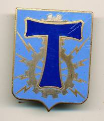 Abzeichen Frankreich Service du Materiel des Transmission, G1124, Drago