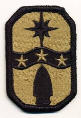Patch US Army 371st Sustainment Brigade, multicam, with velcro