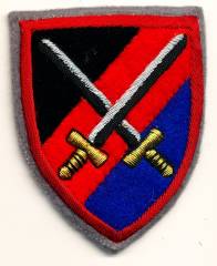 Verbandsabzeichen handgestickt Artilleriebrigade 100