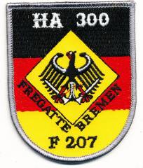 Aufnäher Fregatte Bremen Hauptabschnitt 300