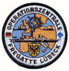 Aufnäher Marine Operationszentrale Fregatte Lübeck