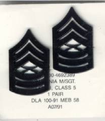 Ein Paar USMC Master Sergeant, Plastikausführung