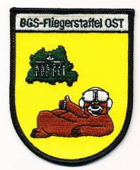 Aufnäher BGS Fliegerstaffel Ost, ohne Klett