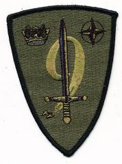 Patch NATO CAOC 9 ENGLAND, subdued, no velcro