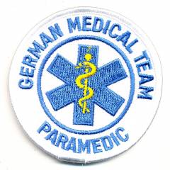 Patch German Medical Team Paramedic color, no velcro