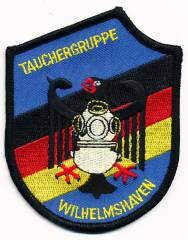 Aufnäher Tauchergruppe Wilhelmshaven ADLER, ohne Klett