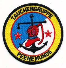 Aufnäher Marine Tauchergruppe Peenemünde, ohne Klett