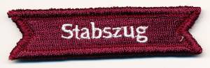 Tab NBC Defense Regiment 1 STRAUSBERG, color, with velcro