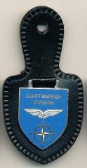 Brustanhänger 2. Luftwaffendivision BIRKENFELD, Feueremaille, Neumeyer