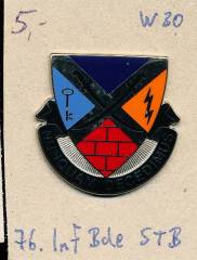 Unit Crest 76th Infantry Brigade STB, W30