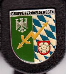 Brustanhänger BGS Gruppe Fernmeldewesen SÜD