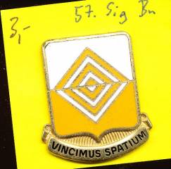 Unit Crest 57th Signal Battalion, Stacheln, V21