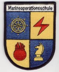 Aufnäher Marineoperationsschule Kleinschrift