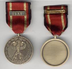 Einsatzmedaille ISAF bronze