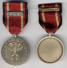 Einsatzmedaille Task Force FOX