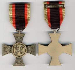 Ehrenkreuz der Bundeswehr, bronze