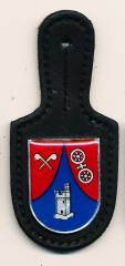 Pocket Badge NBC Defense Battalion 740 BINGEN, printed, Wawersich