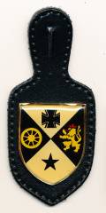 Pocket Badge Support Command 9 WHNS MANNHEIM, printed, Wawersich