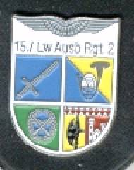 Brustanhänger 15./Luftwaffenausbildungsregiment 2